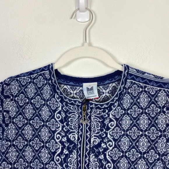 Dale of Norway Ingeborg Women's XS Merino Wool Cardigan Jacket Nordic Winter - Picture 4 of 8